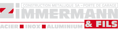 Zimmermann & Fils SA construction métallique et porte de garage
